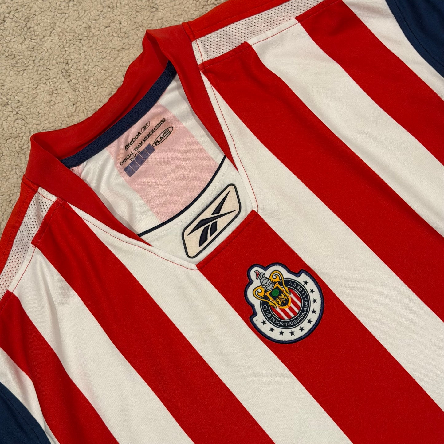 Chivas de Guadalajara 2005/06 home x Bofo Bautista #100 (L)