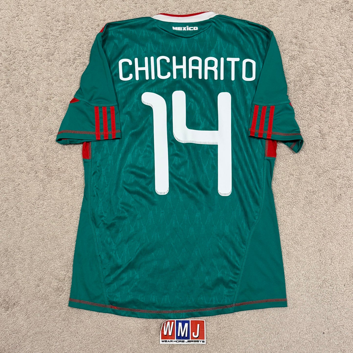 Mexico 2010 World Cup home x Chicharito Hernandez #14 (M)