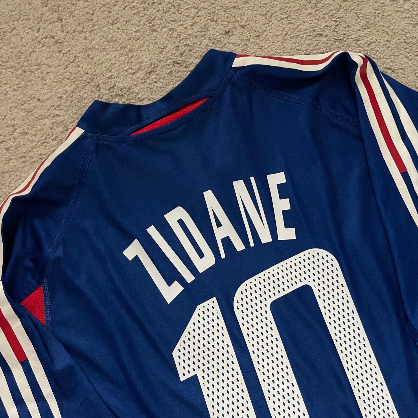 France 2004 EURO home x Zinedine Zidane #10 (XL)