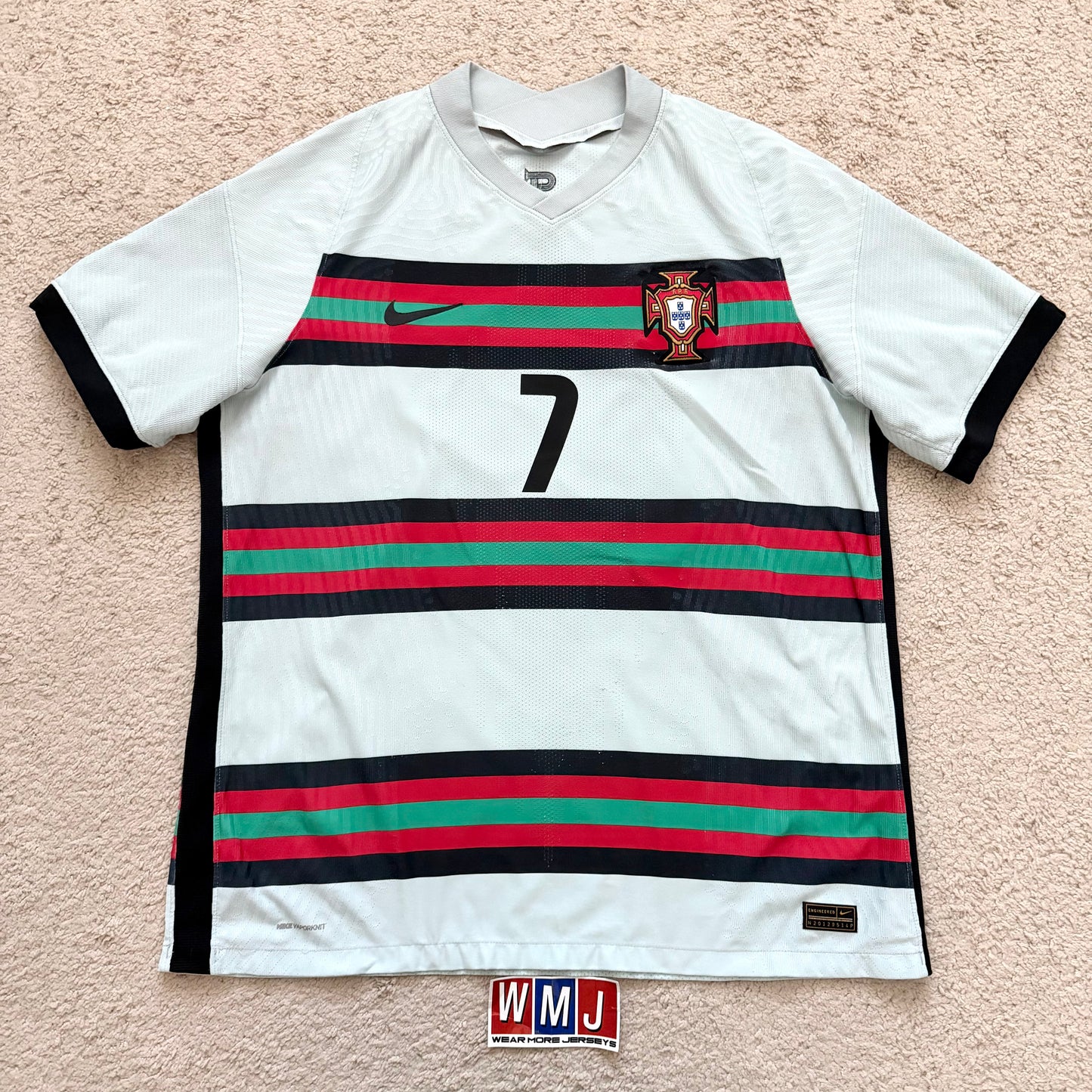 Portugal 2020 EURO away PLAYER VERSION x Cristiano Ronaldo #7 (XL)