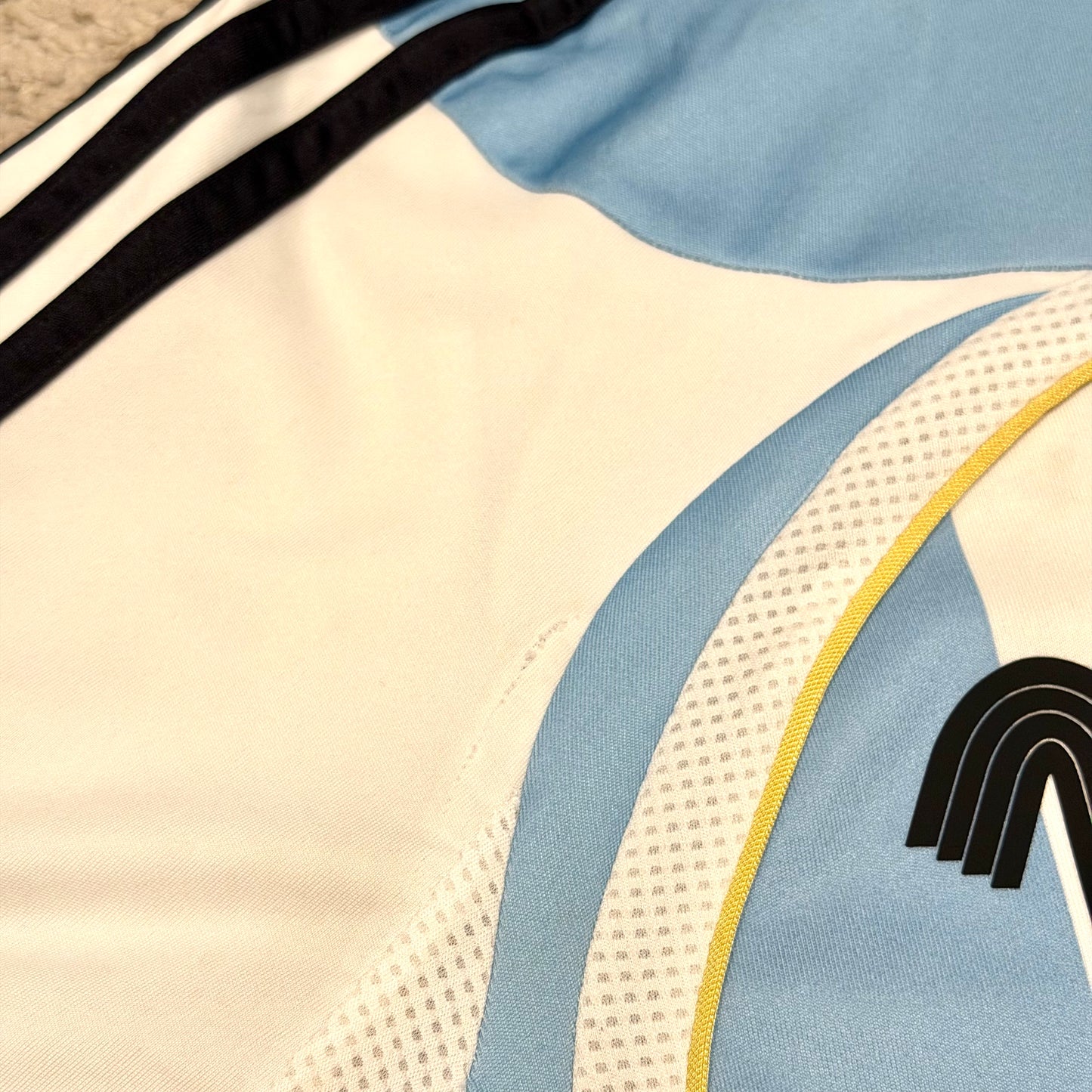 Argentina 2006 World Cup home PLAYER VERSION x Messi #19 (XL)