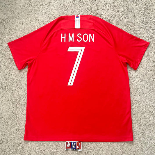 South Korea 2018 World Cup home x Heung-min Son #7 (XXL)