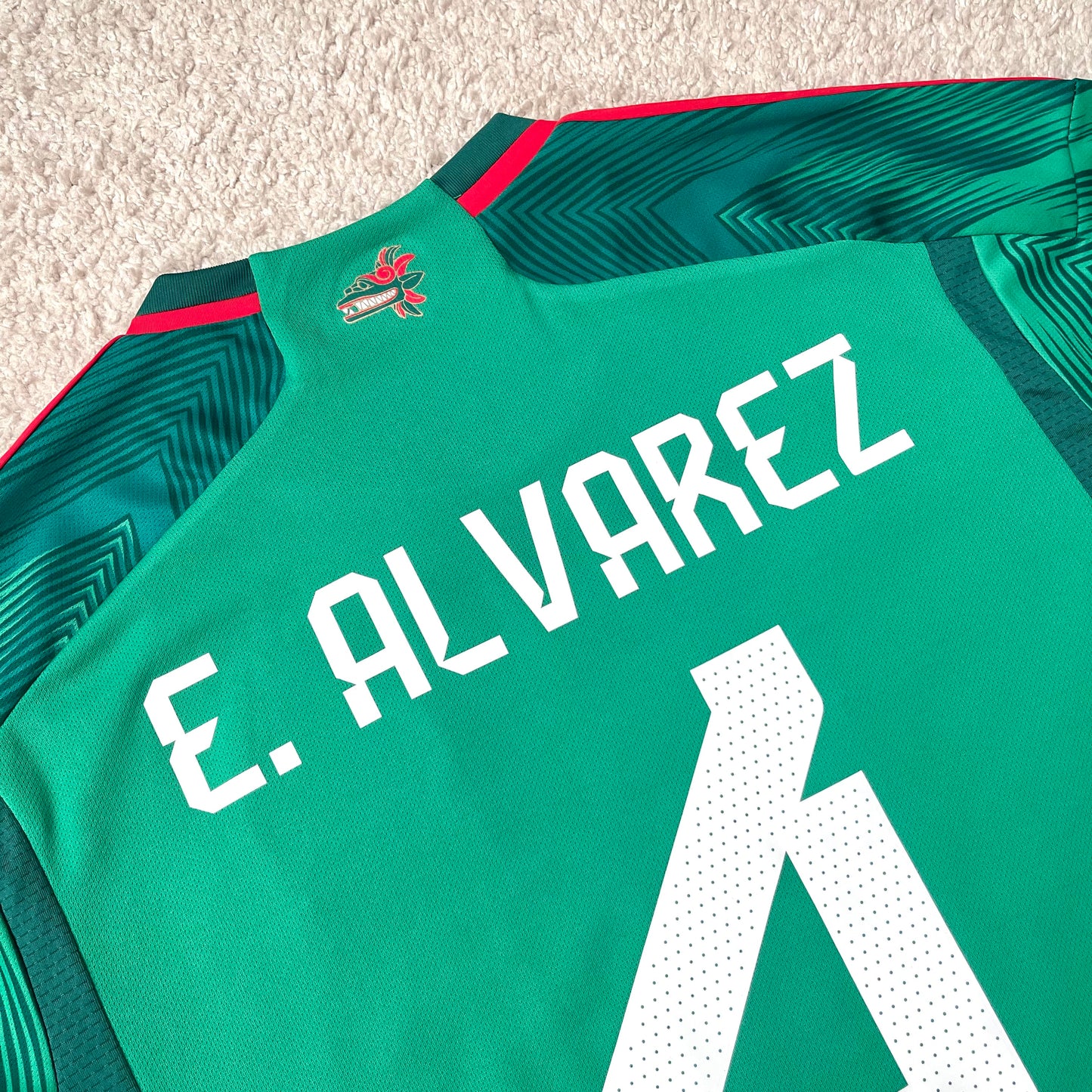 Mexico 2022 World Cup home LONG SLEEVES x Edson Alvarez #4 (L)