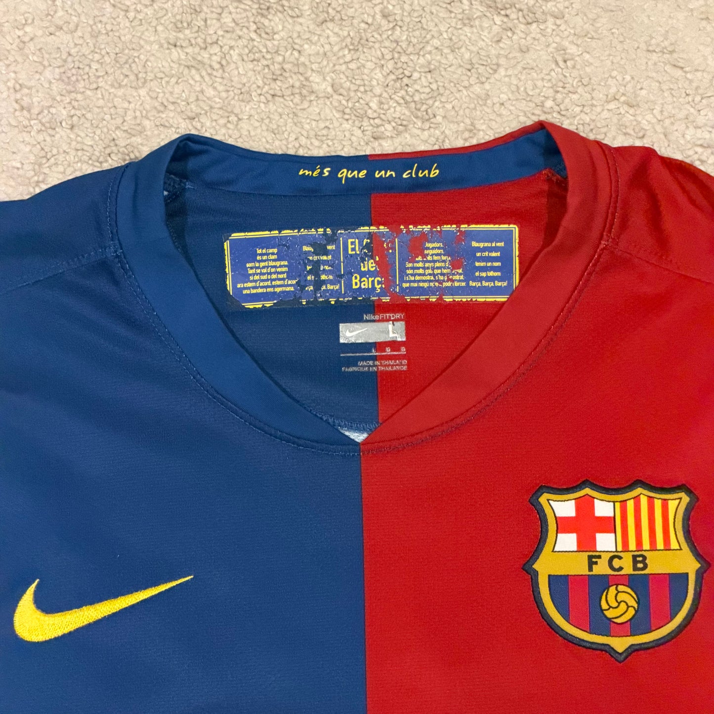 Barcelona 2008/09 home x Messi #10 (L)