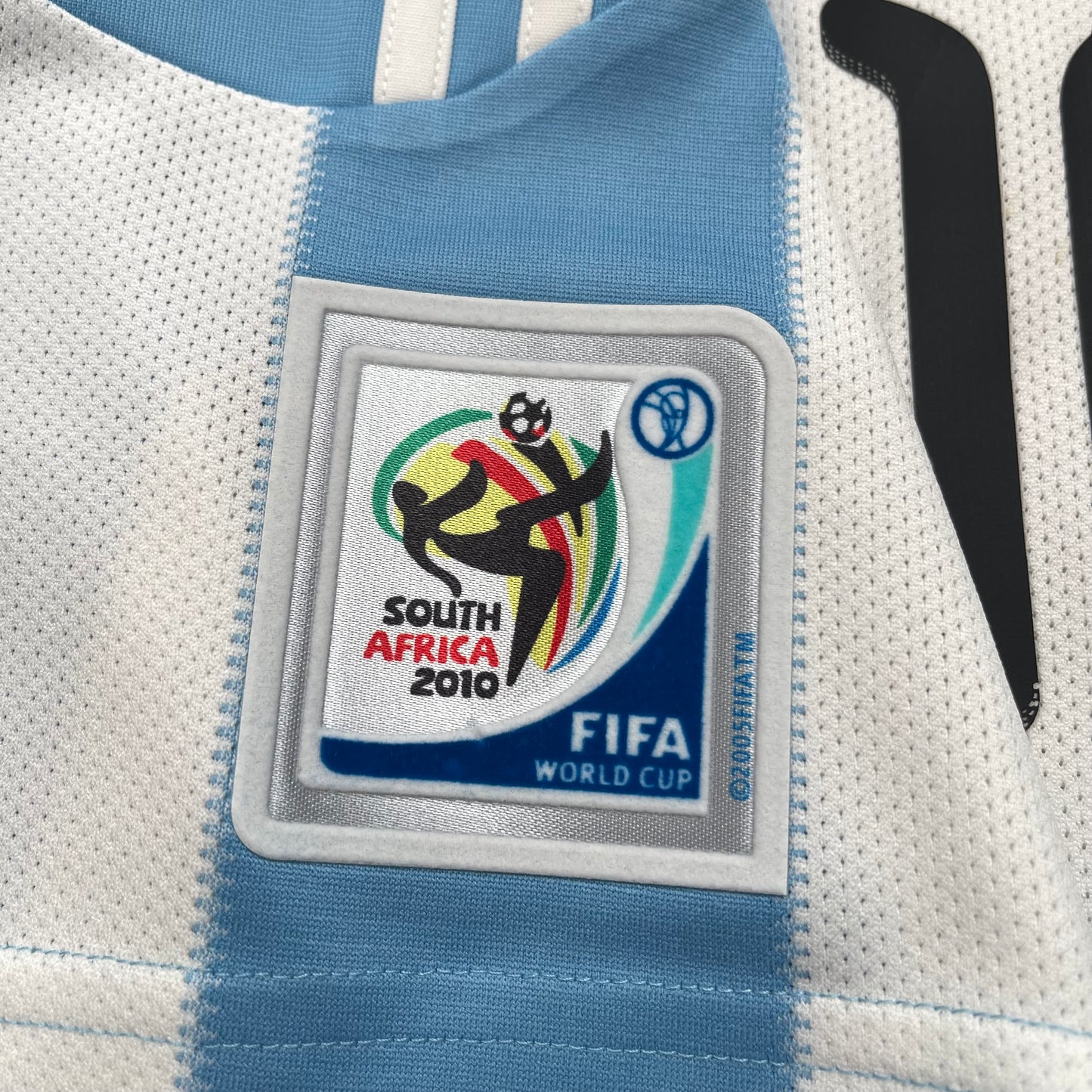 Argentina 2010 World Cup home x Messi #10 (M)