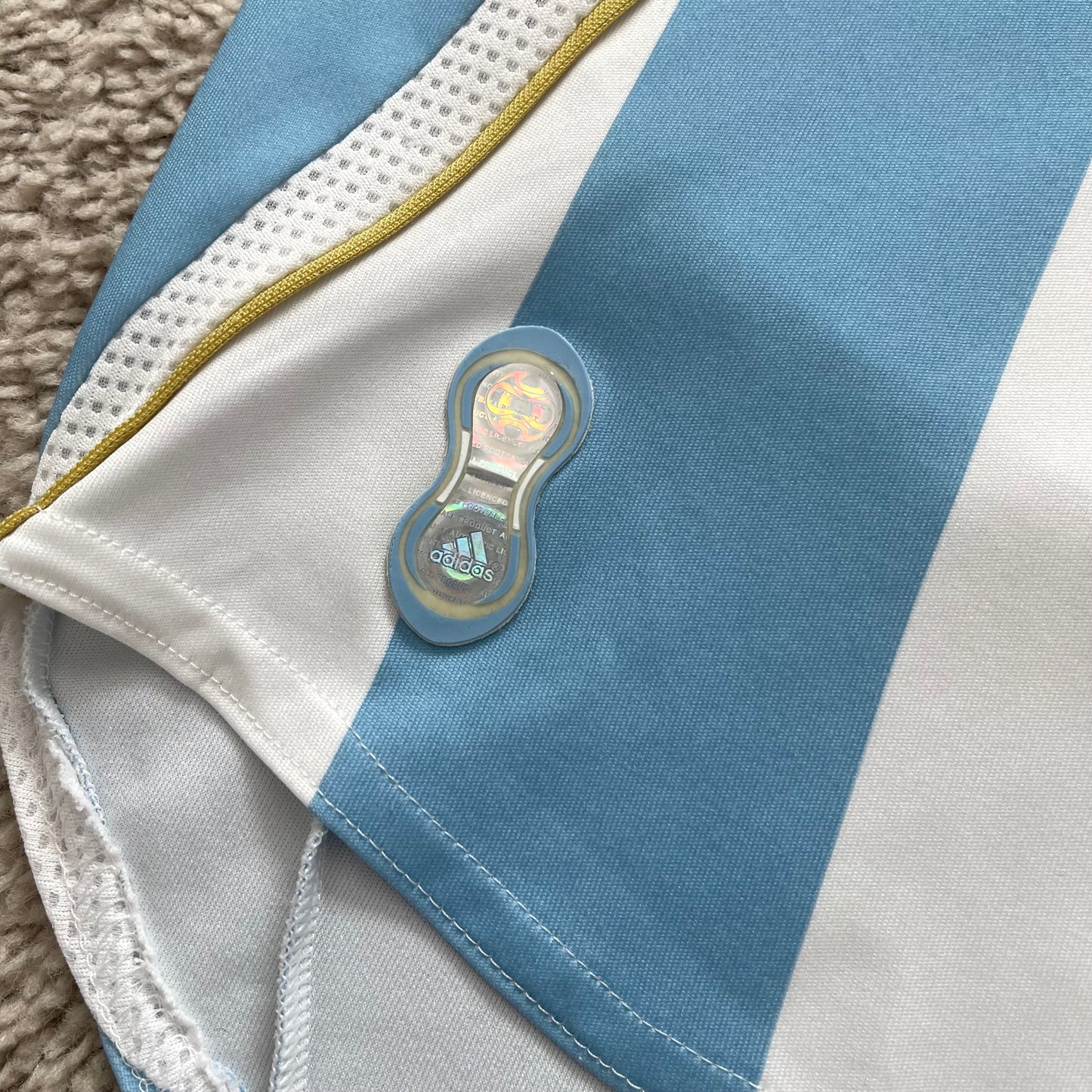 Argentina 2006 World Cup home x Messi #19 (M)