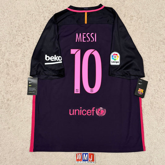 Barcelona 2016/17 away x Messi #10 (XL) *BRAND NEW WITH TAGS