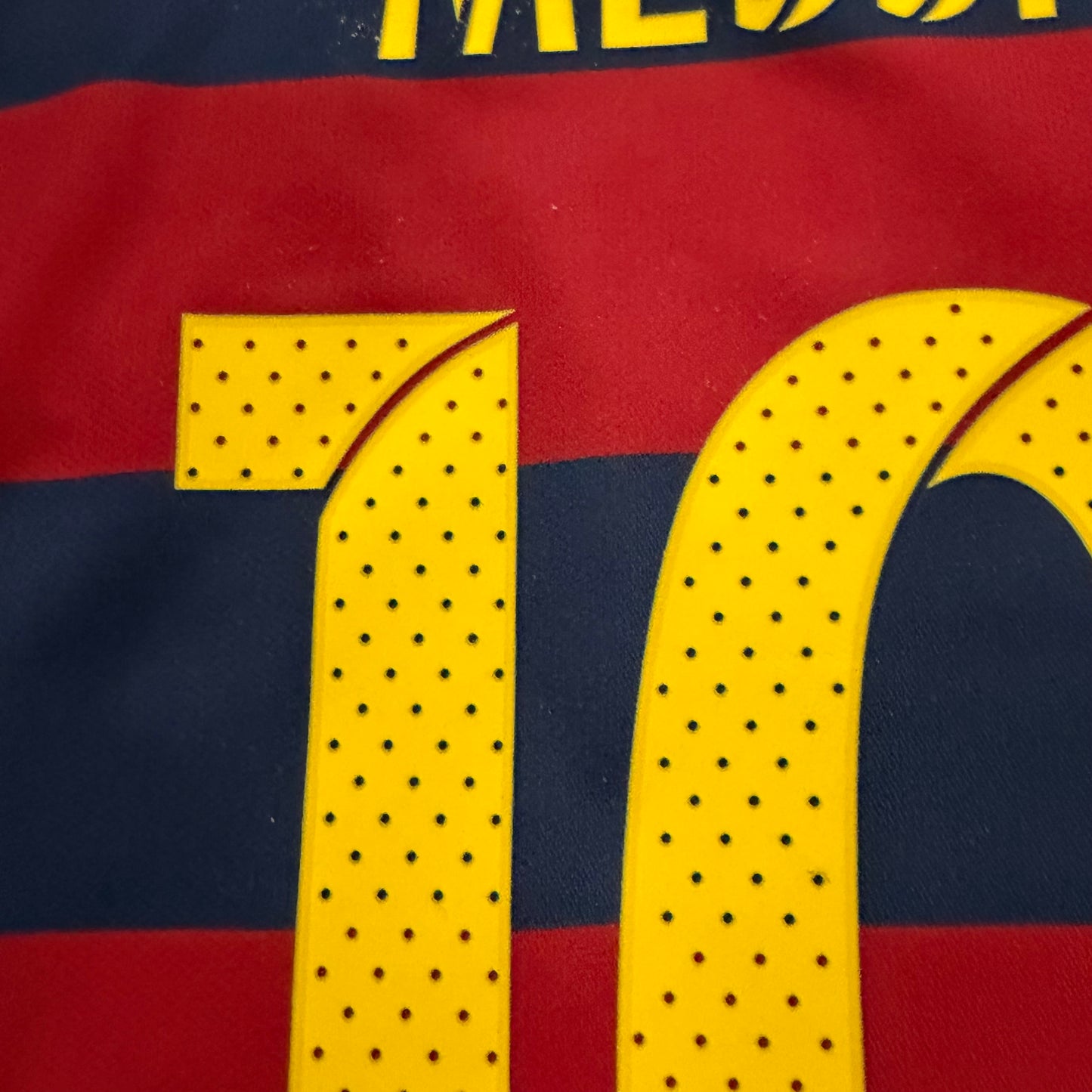 Barcelona 2015/16 home x Messi #10 (M)