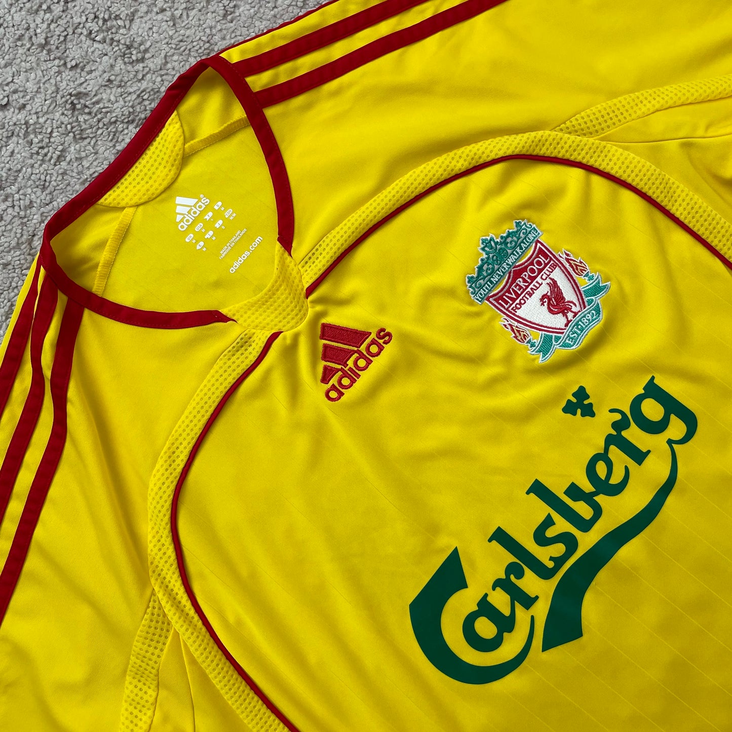 Liverpool 2006/07 away x Xabi Alonso #14 (M)