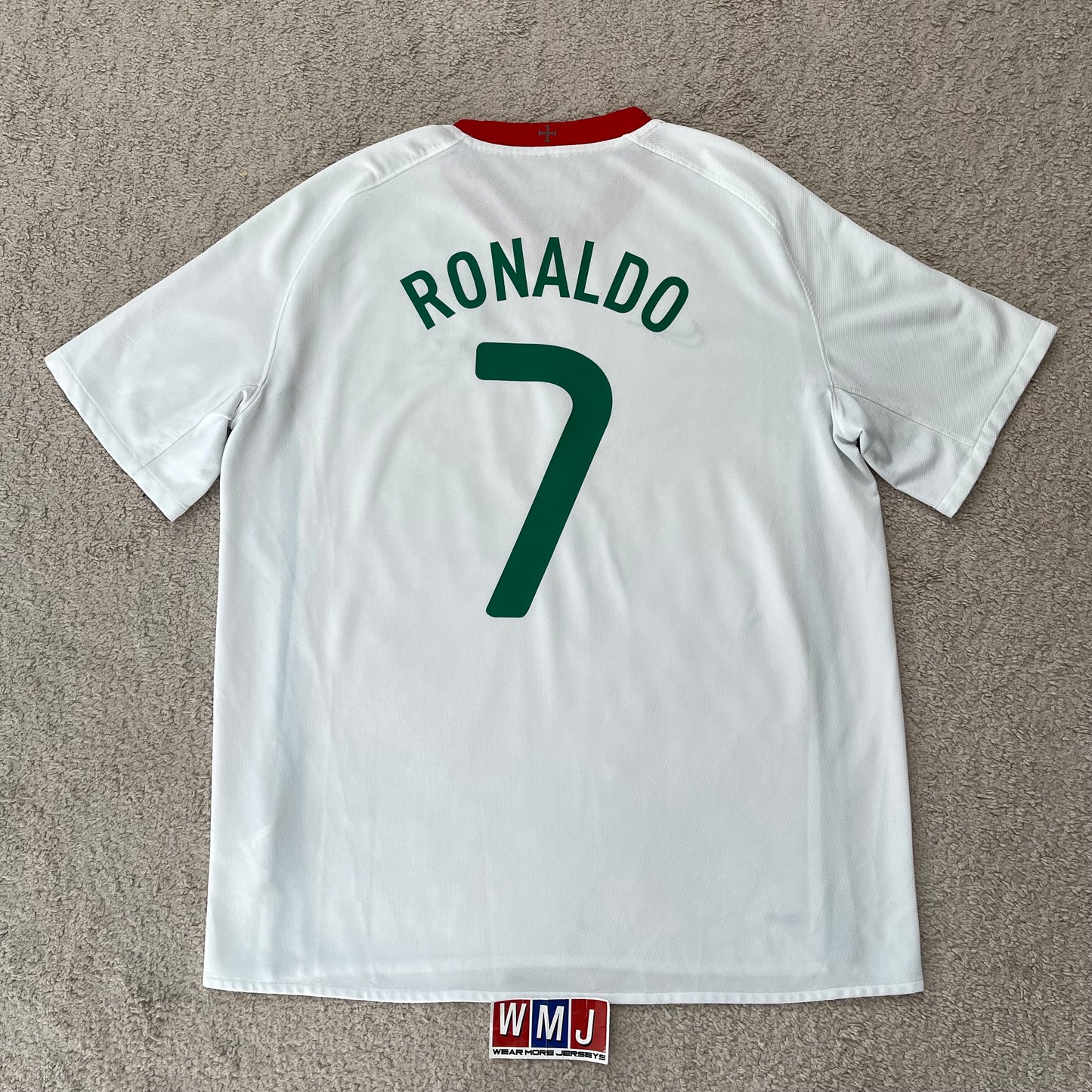 Portugal 2008 EURO away x Cristiano Ronaldo #7 (XL)