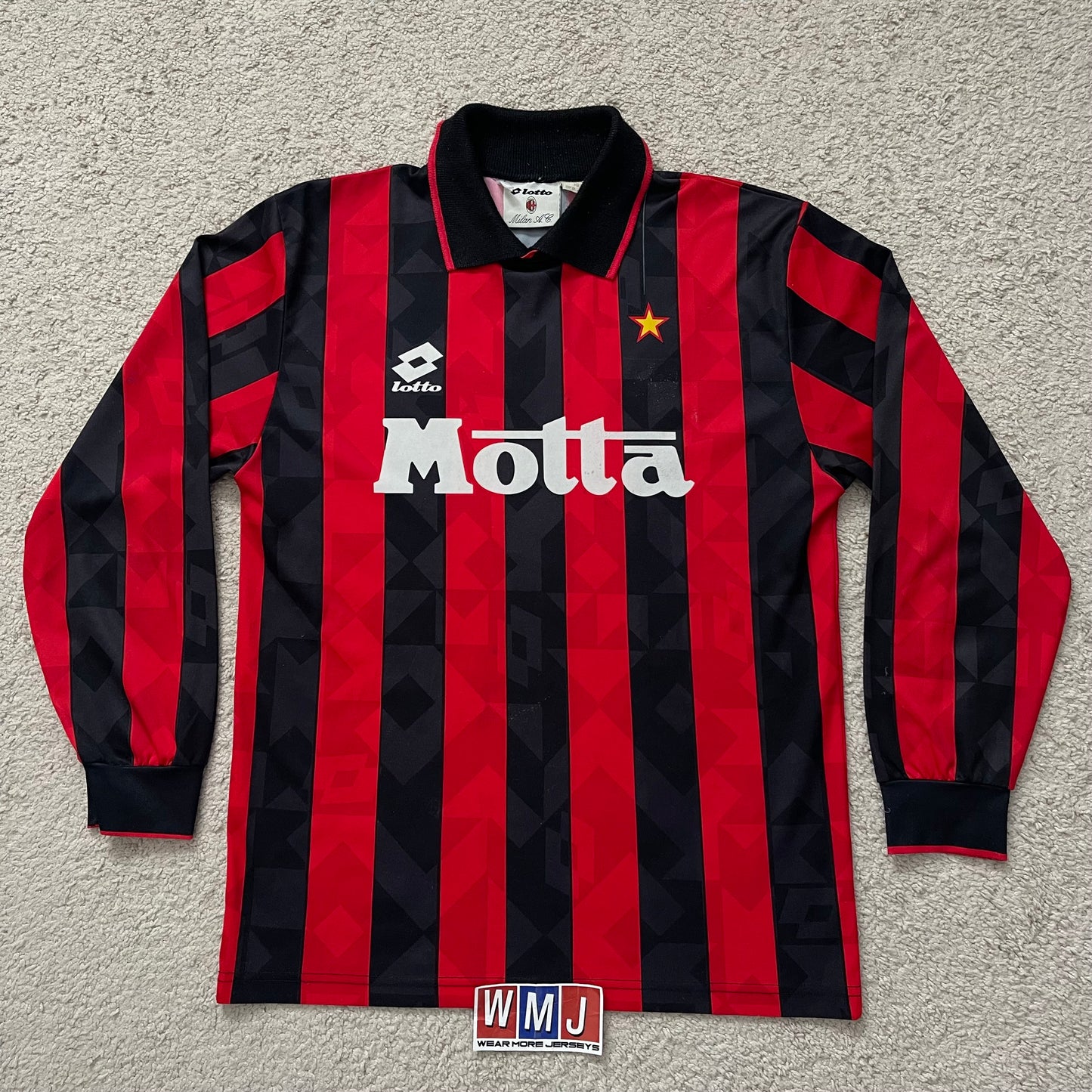 AC Milan 1994/95 home LONG SLEEVES (M)