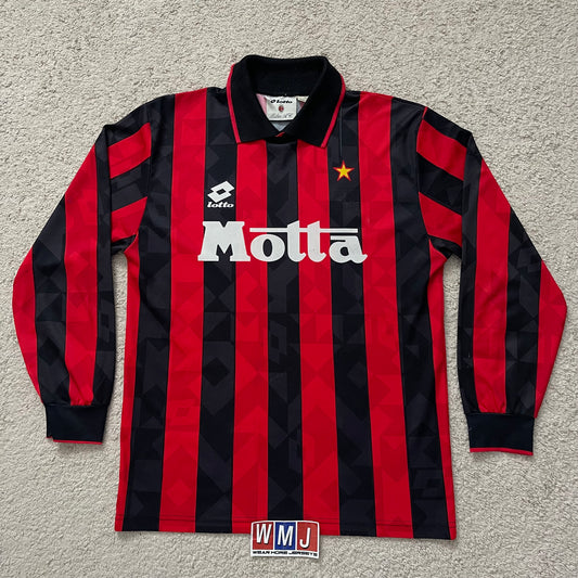 AC Milan 1994/95 home LONG SLEEVES (M)