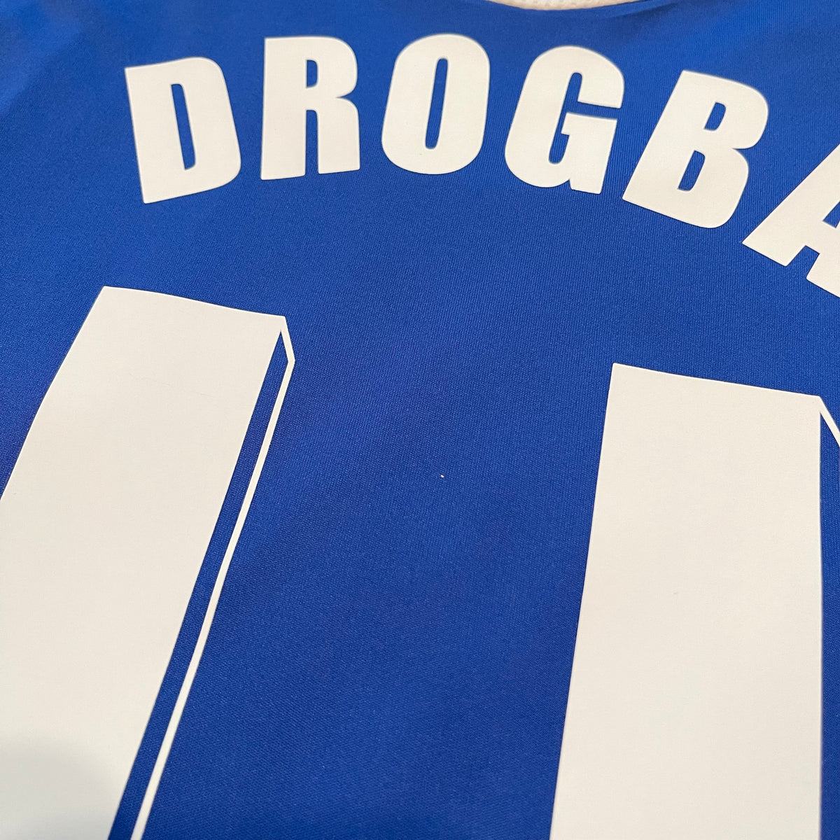 Chelsea 2011/12 home CHAMPIONS LEAGUE WINNERS x Didier Drogba #11 (XXL)