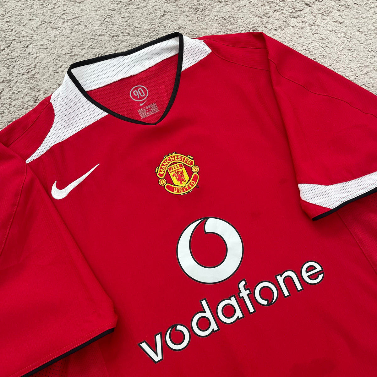Manchester United 2004/2005/2006 home x Cristiano Ronaldo #7 (L)