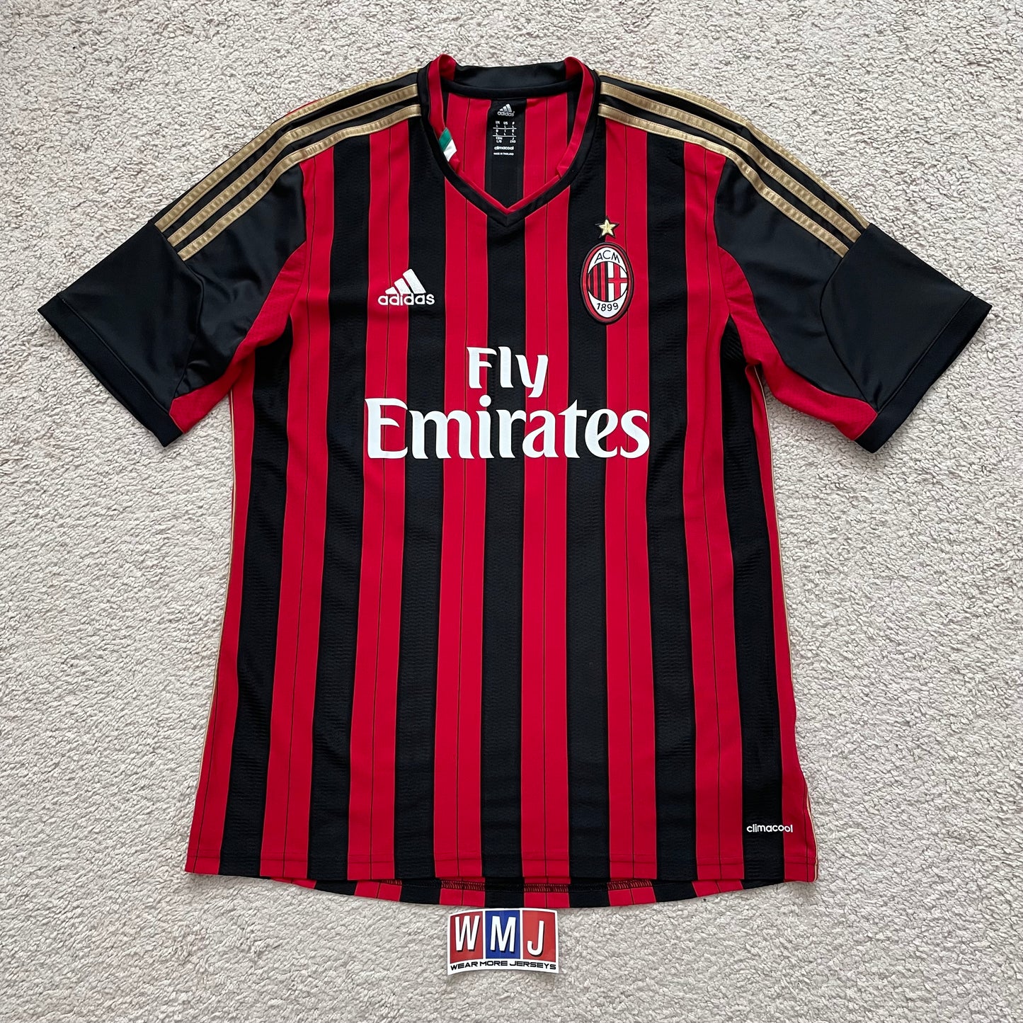 AC Milan 2013/14 home x Kaka' #22 (L) *has some tiny holes