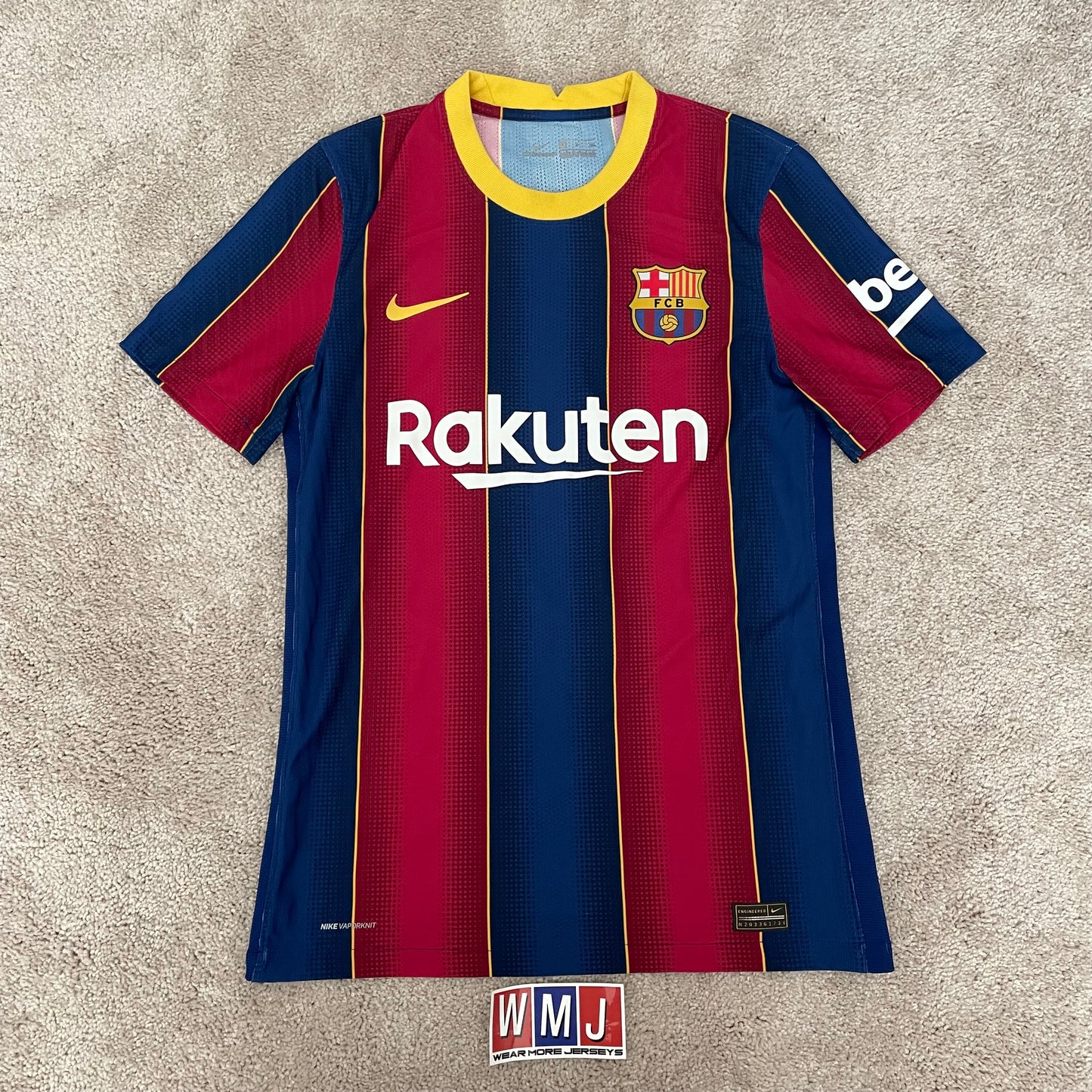 Barcelona 2020/21 home PLAYER VERSION x Messi #10 (S)