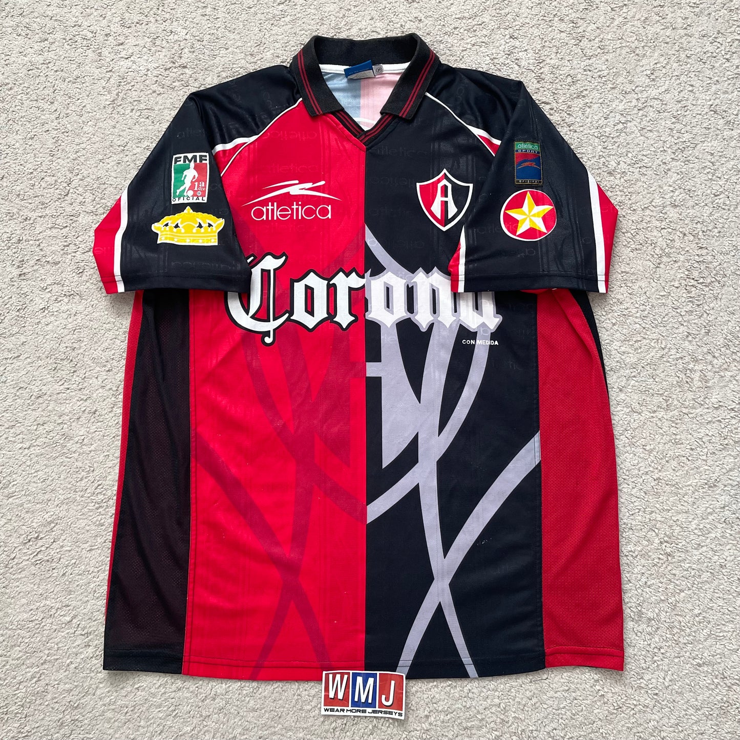 Atlas FC 1998/99 home x Jose Luis Gonzalez #20 (XL)