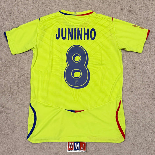 Olympique Lyonnais 2008/09 third x Juninho Pernambucano #8 (M)