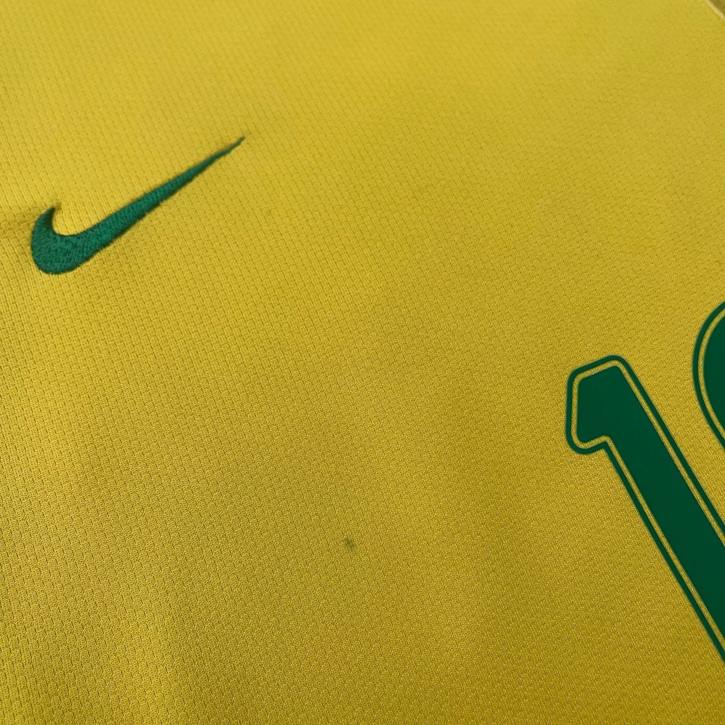 Brazil 2006 World Cup home x Ronaldinho #10 (M)