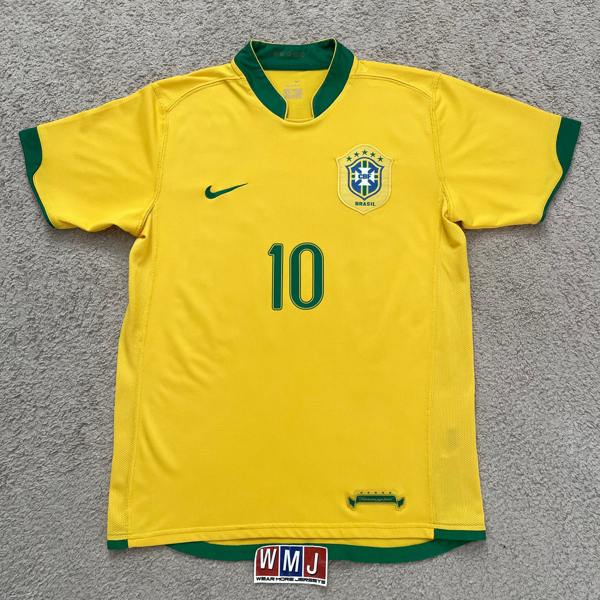 Brazil 2006 World Cup home x Ronaldinho #10 (M)