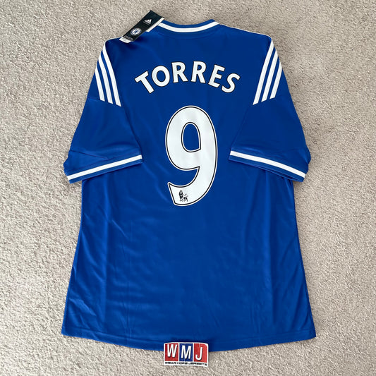 Chelsea 2013/14 home x Fernando 'El Niño' Torres #9 (L) *BRAND NEW WITH TAGS (small discoloration)