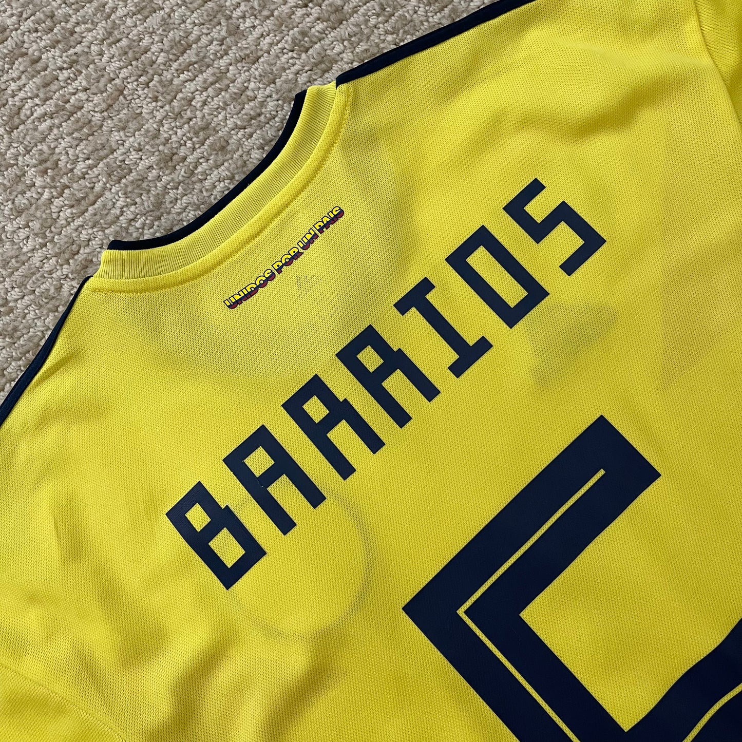 Colombia 2018 World Cup home x Wilmar Barrios #5 (M)