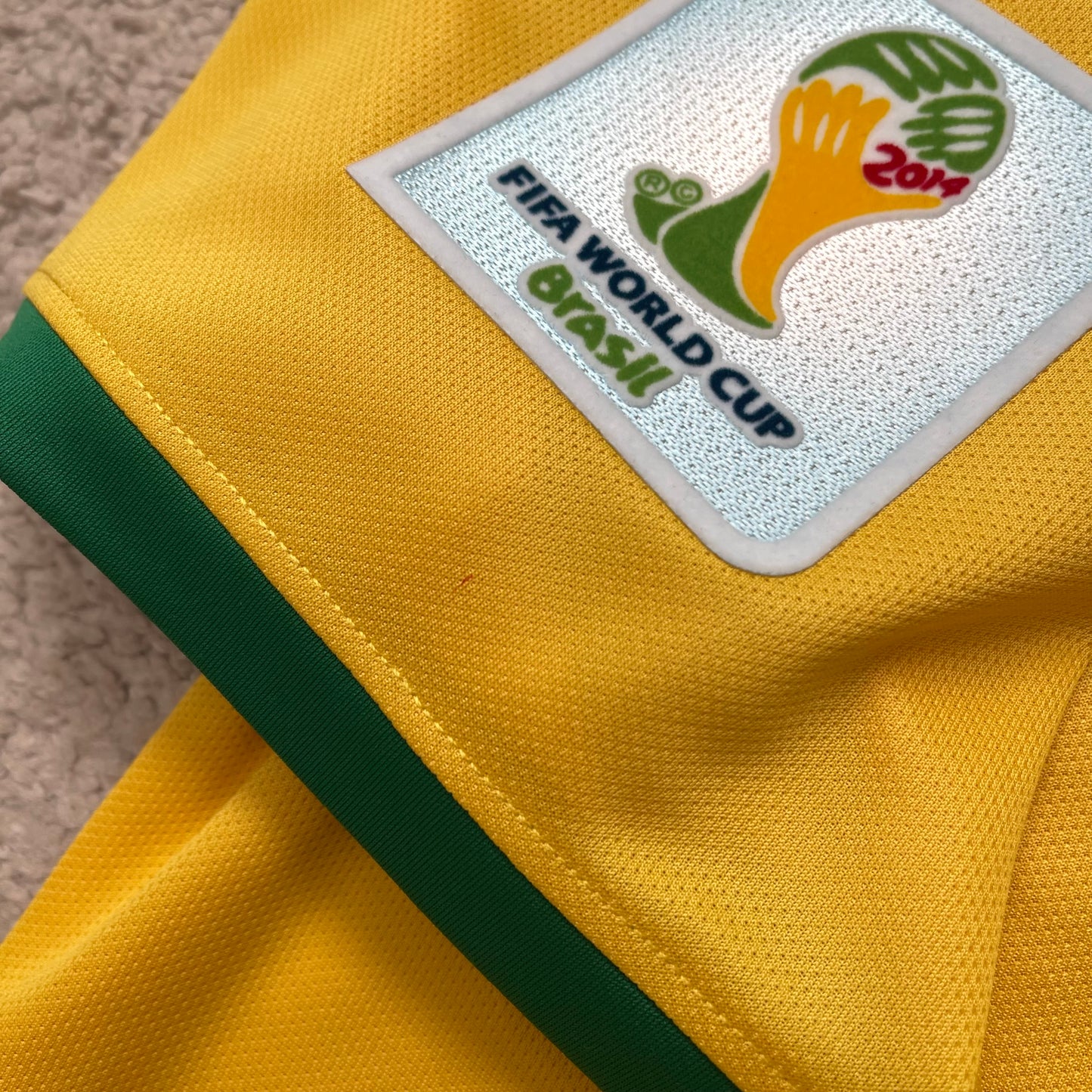 Brazil 2014 World Cup home x Neymar Jr #10 (L)