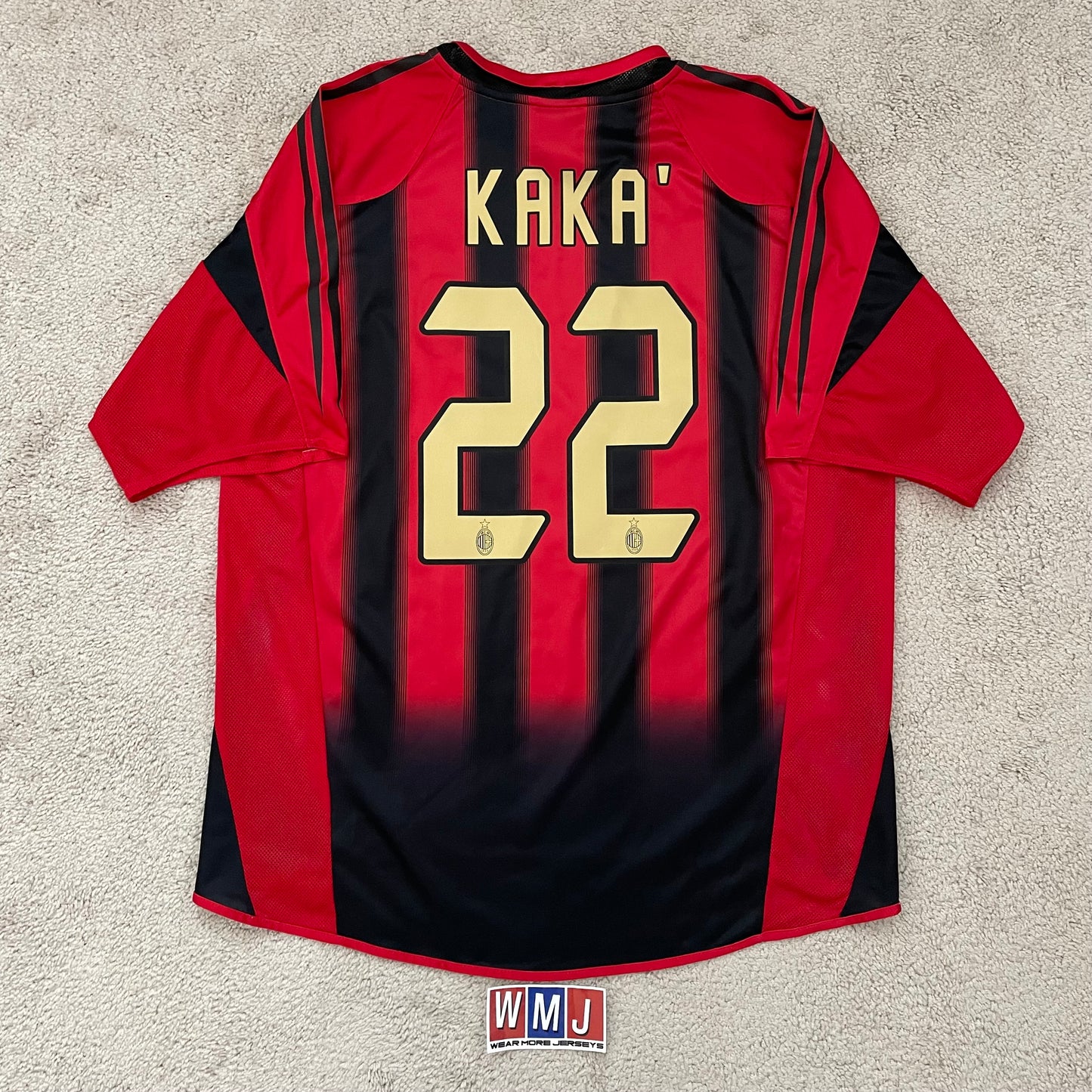 AC Milan 2004/05 home x Ricardo Kaká #22 (L)