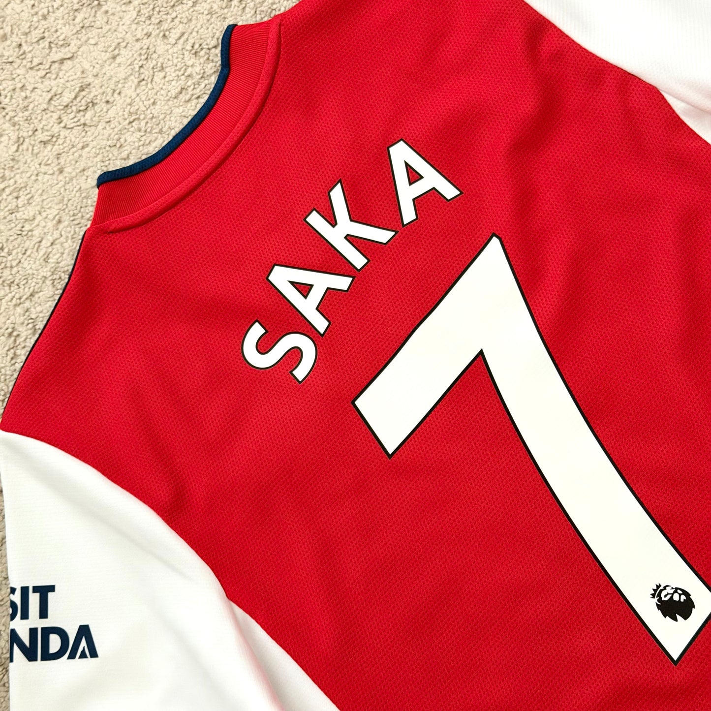 Arsenal 2021/22 home x Bukayo Saka #7 (M)
