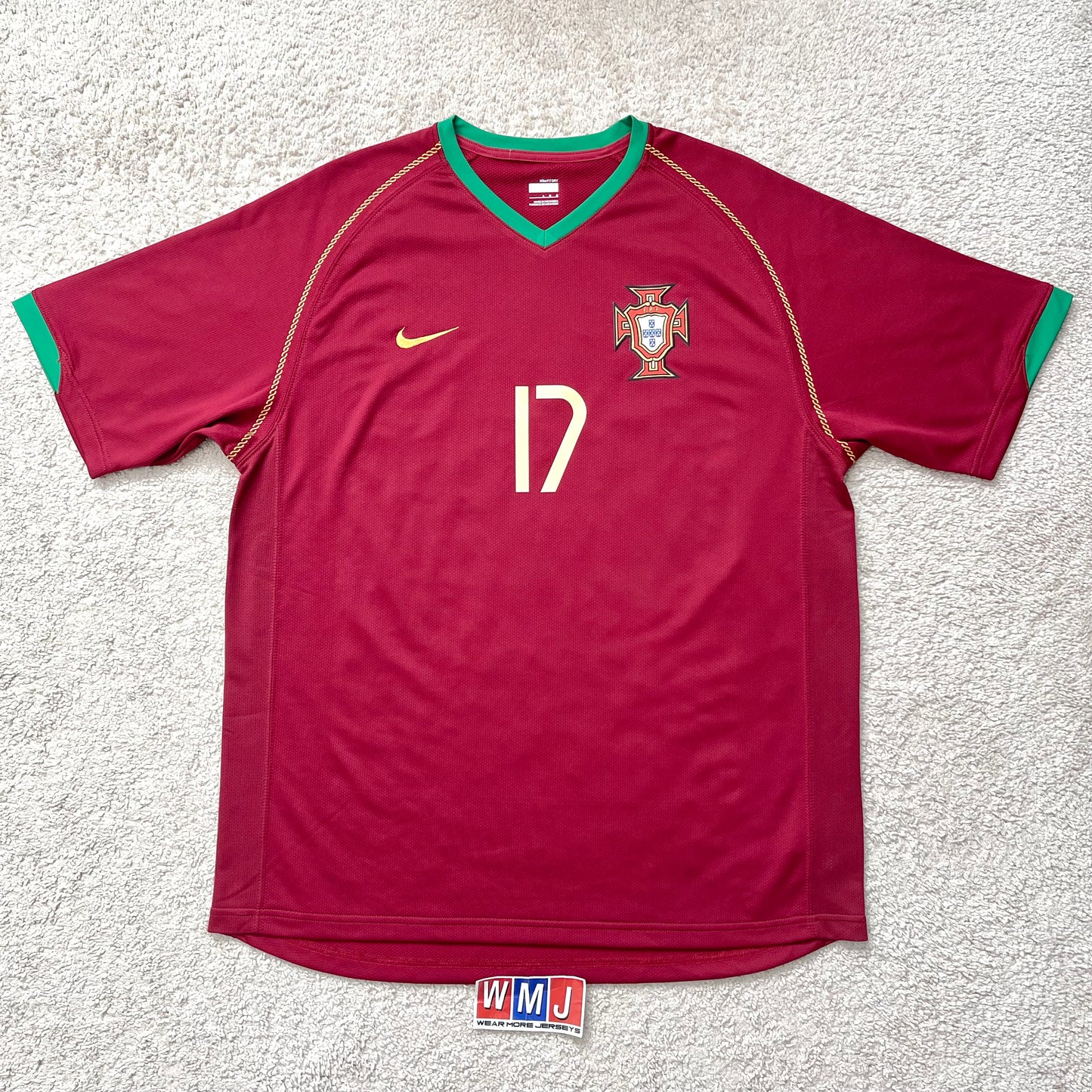 Portugal 2006 World Cup home x Cristiano Ronaldo #17 (L)