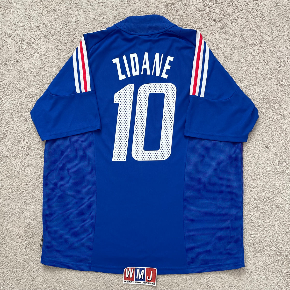 France 2002 World Cup home x Zinedine Zidane #10 (XL)