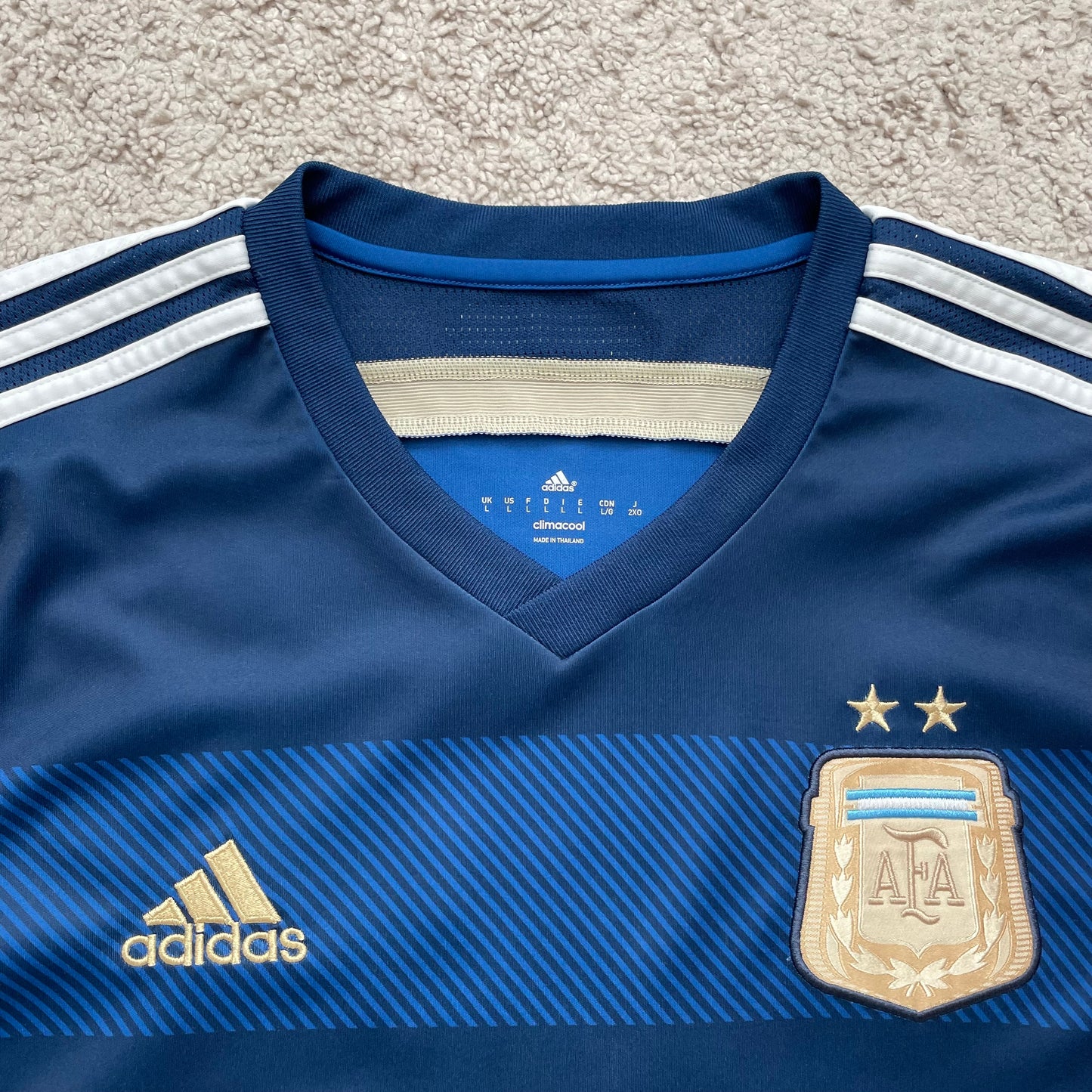 Argentina 2014 World Cup away x Messi #10 (L)