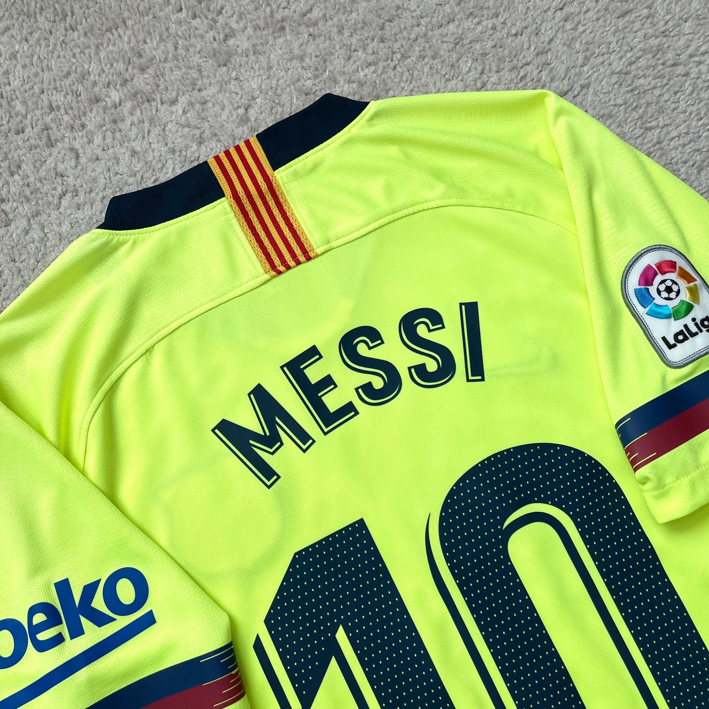 Barcelona 2018/19 away x Messi #10 (M)