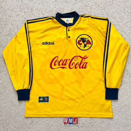 Club America 1996/99 home LONG SLEEVES (L)