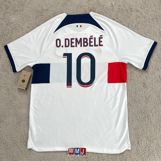 PSG 2023/24 away x Ousmane Dembélé #10 (L) *BRAND NEW WITH TAGS