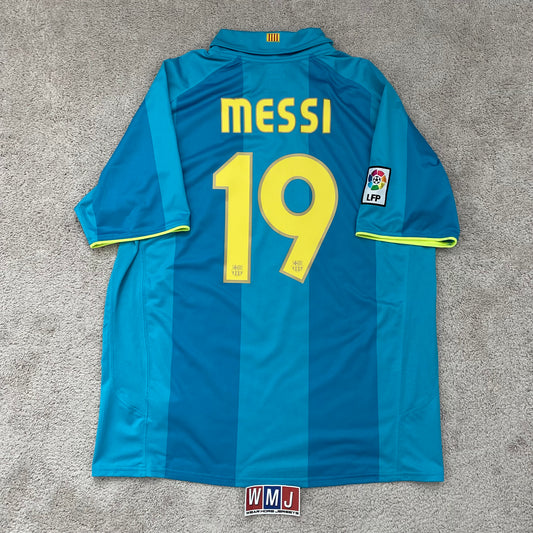 Barcelona 2007/08 away x Messi #19 (XL)