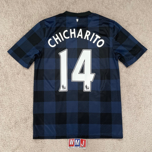Manchester United 2013/14 away x Chicharito Hernandez #14 (M)