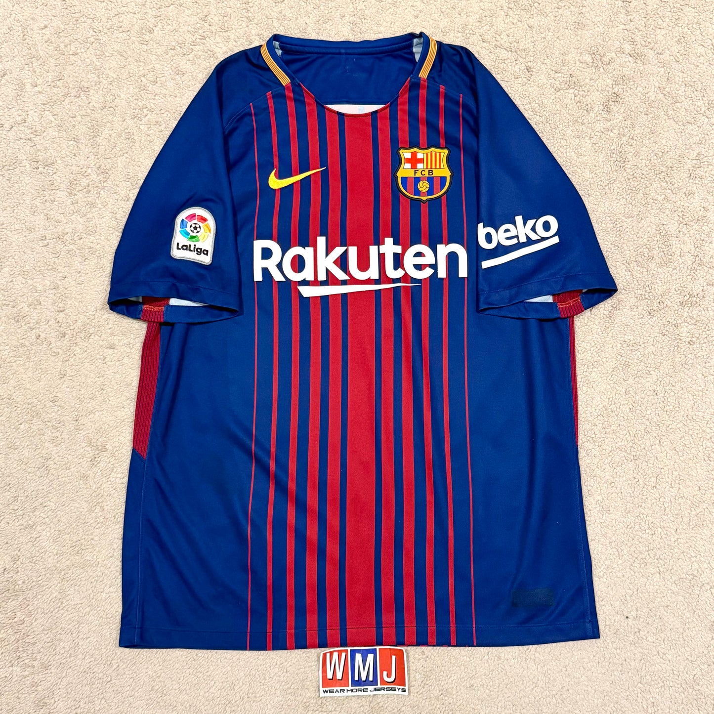 Barcelona 2017/18 home x Messi #10 (L)