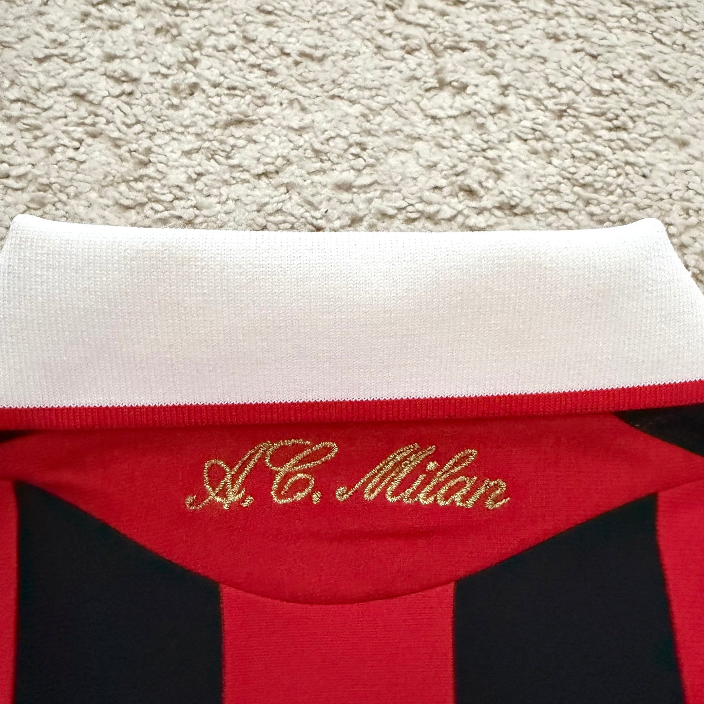 AC Milan 2009/10 home x Ronaldinho #80 (M)
