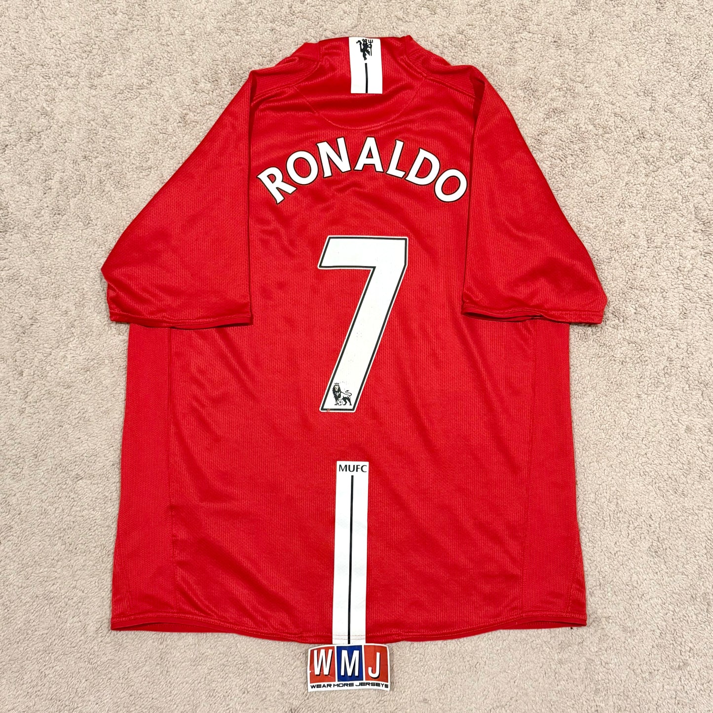 Manchester United 2007/2008/2009 x Cristiano Ronaldo #7 (L)