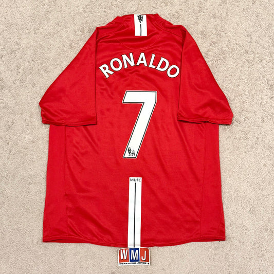 Manchester United 2007/2008/2009 x Cristiano Ronaldo #7 (L)