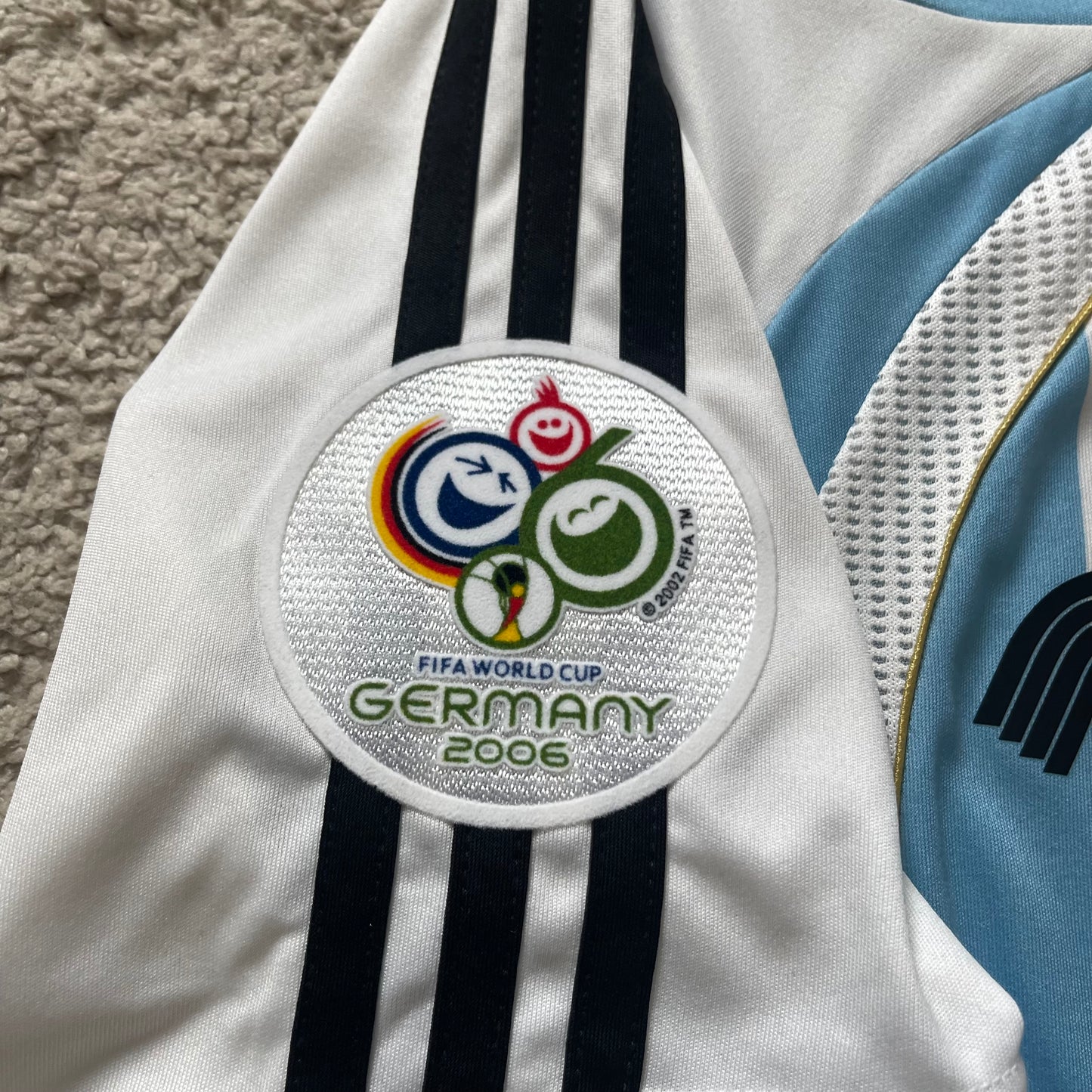 Argentina 2006 World Cup home x Messi #19 (M)