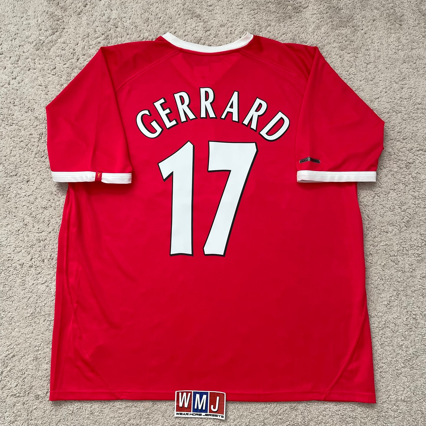 Liverpool 2002/03 Cup home x Steven Gerrard #17 (XXL)