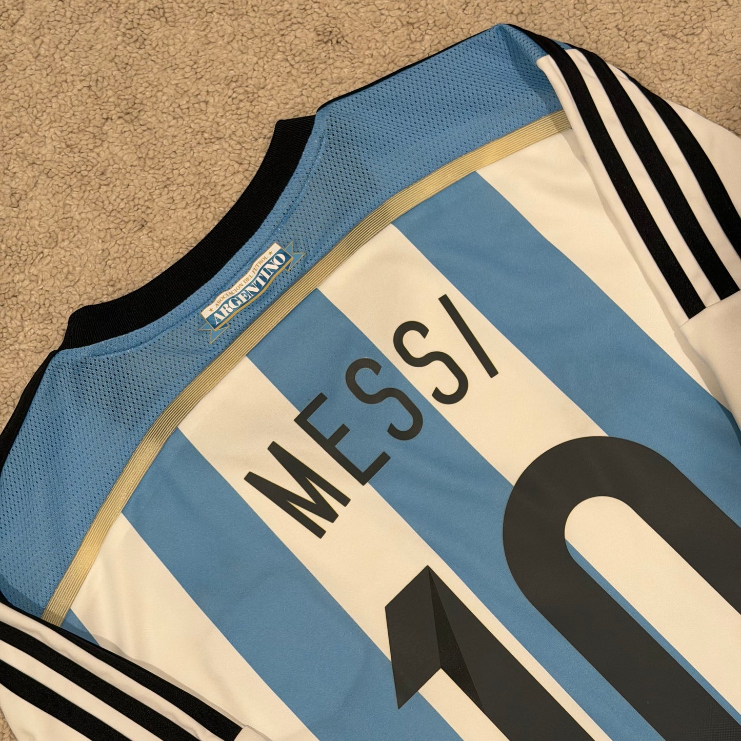 Argentina 2014 World Cup home x Messi #10 (L)