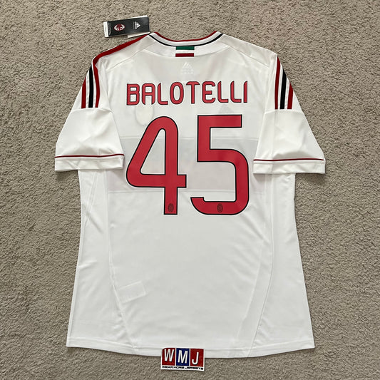 AC Milan 2012/13 away x Mario Balotelli #45 (L) *BRAND NEW WITH TAGS