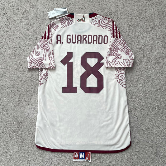 Mexico 2022 World Cup away x Andres Guardado #18 (L) *BRAND NEW WITH TAGS