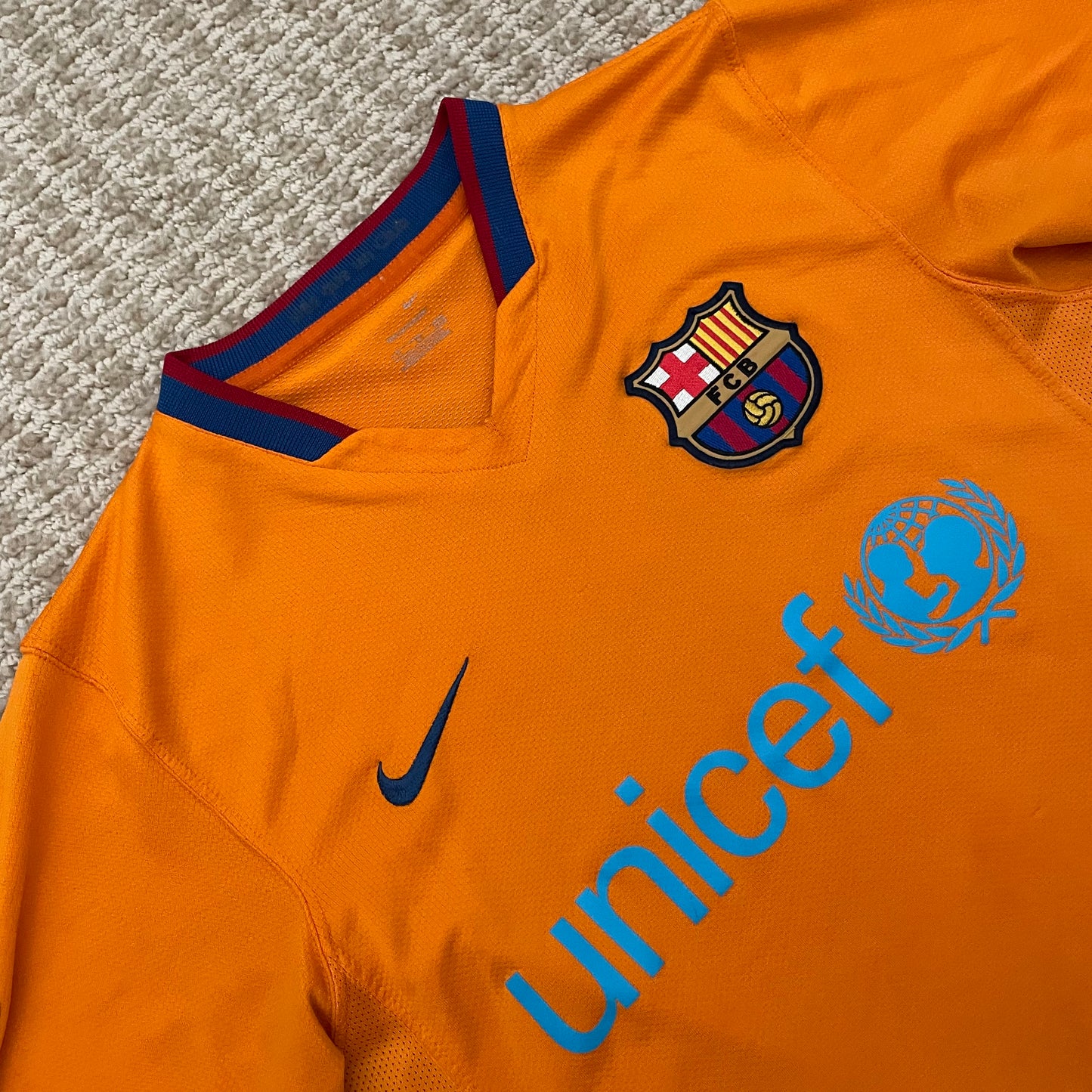 Barcelona 2006/07 away x Messi #19 (S)