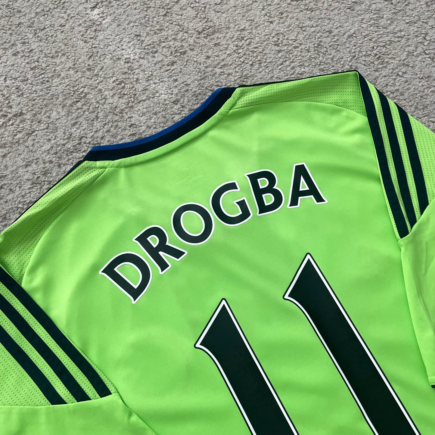 Chelsea 2010/11 third x Didier Drogba #11 (XL)