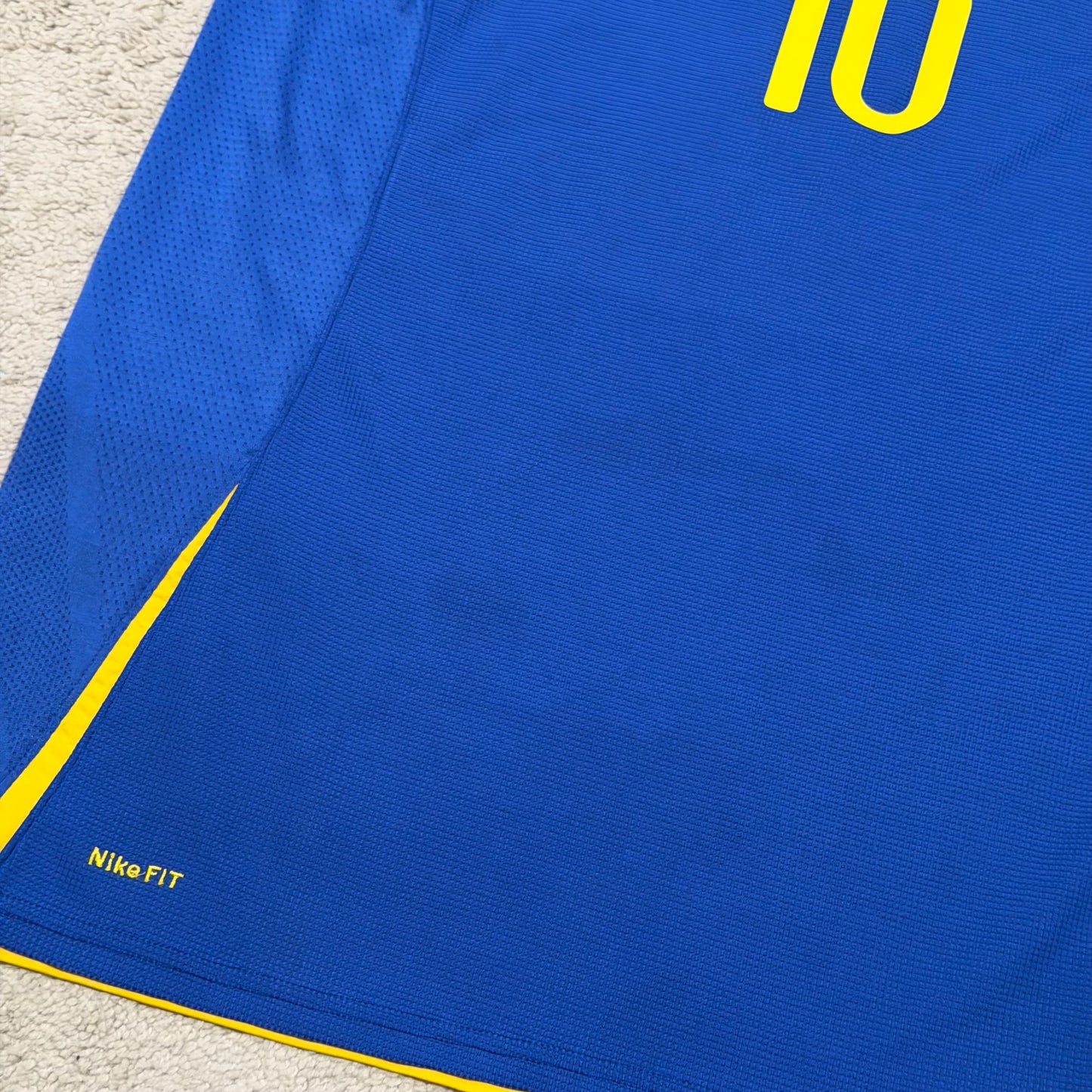Brazil 2008/2009/2010 away x Ronaldinho #10 (L)