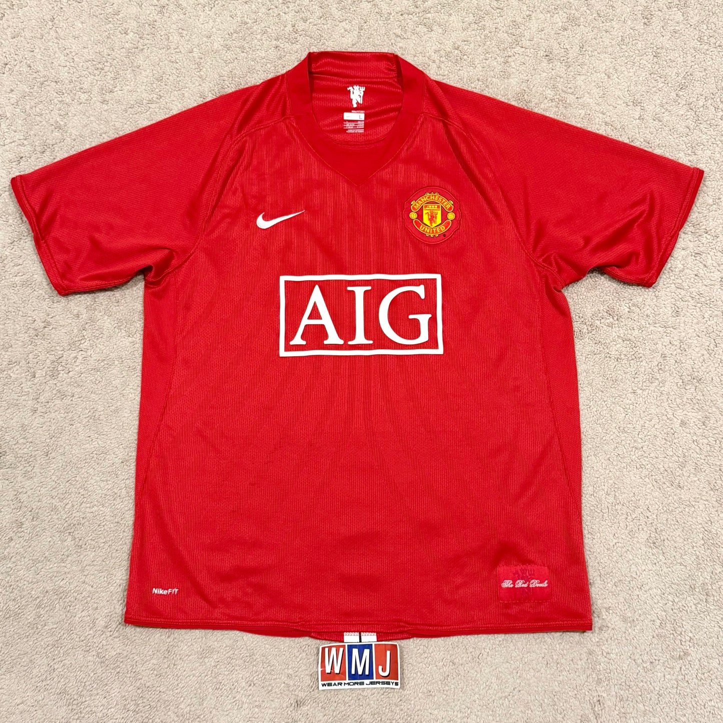 Manchester United 2007/2008/2009 x Cristiano Ronaldo #7 (L)